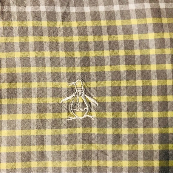 PENGUIN - MENS SHORT SLEEVE BUTTON DOWN SHIRT SZ M - Picture 8 of 8